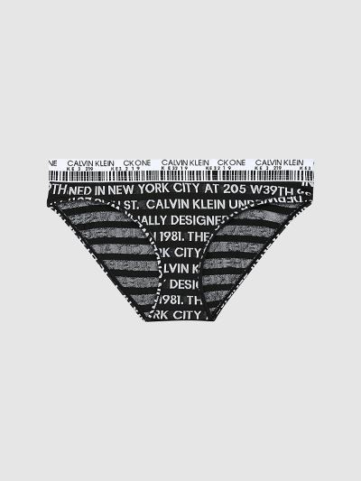 Calvin Klein Underwear HU784592 | Calvin Klein CK One Női Bikini Alsó Fekete